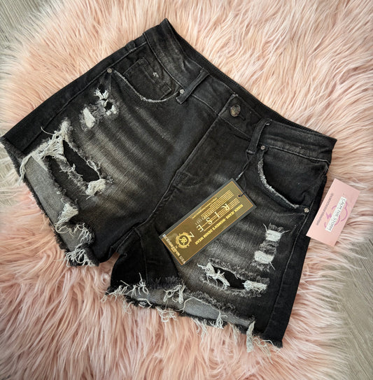 Risen Black Erica Shorts