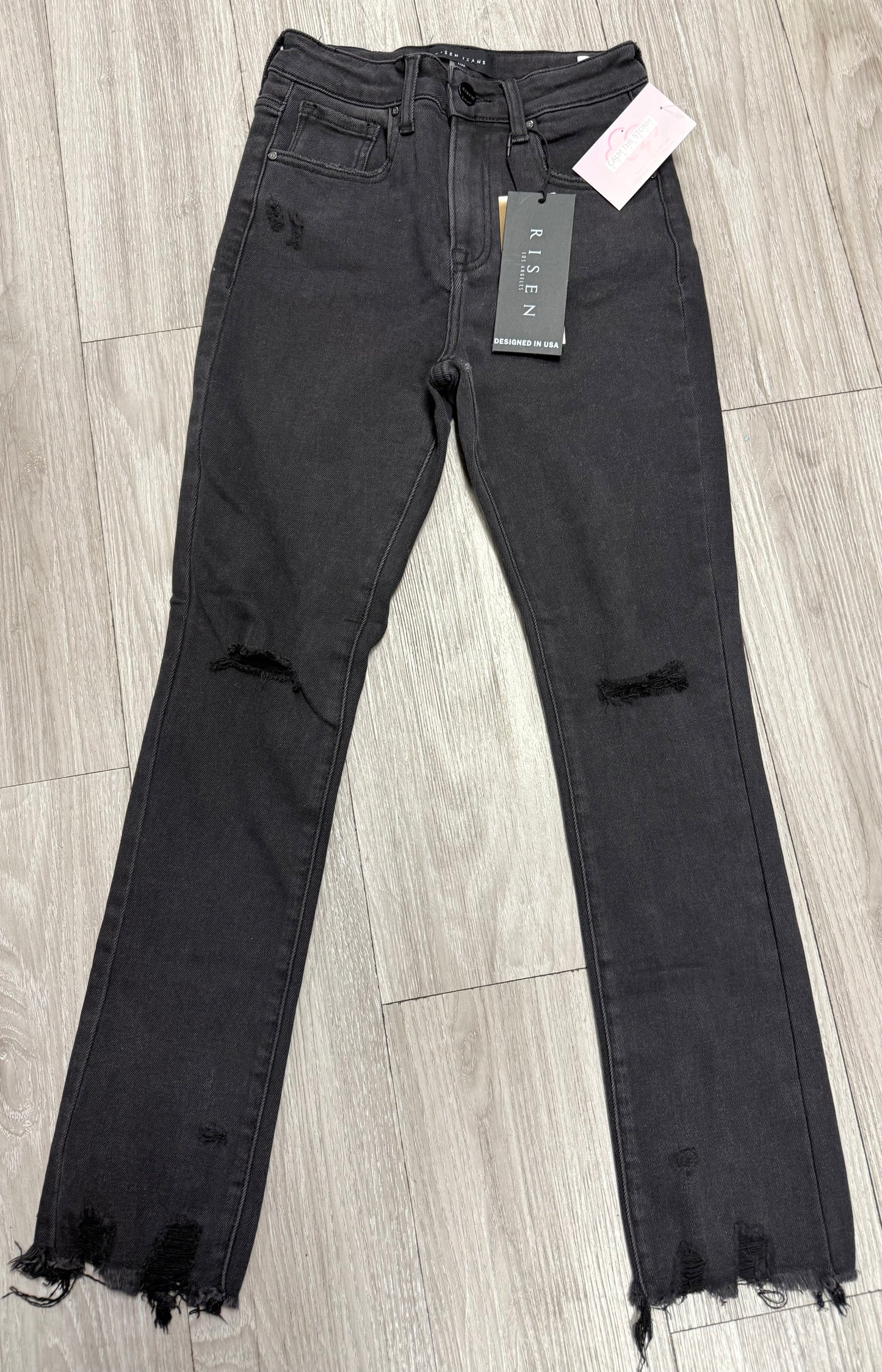 Risen Black Skinny Super Stretch