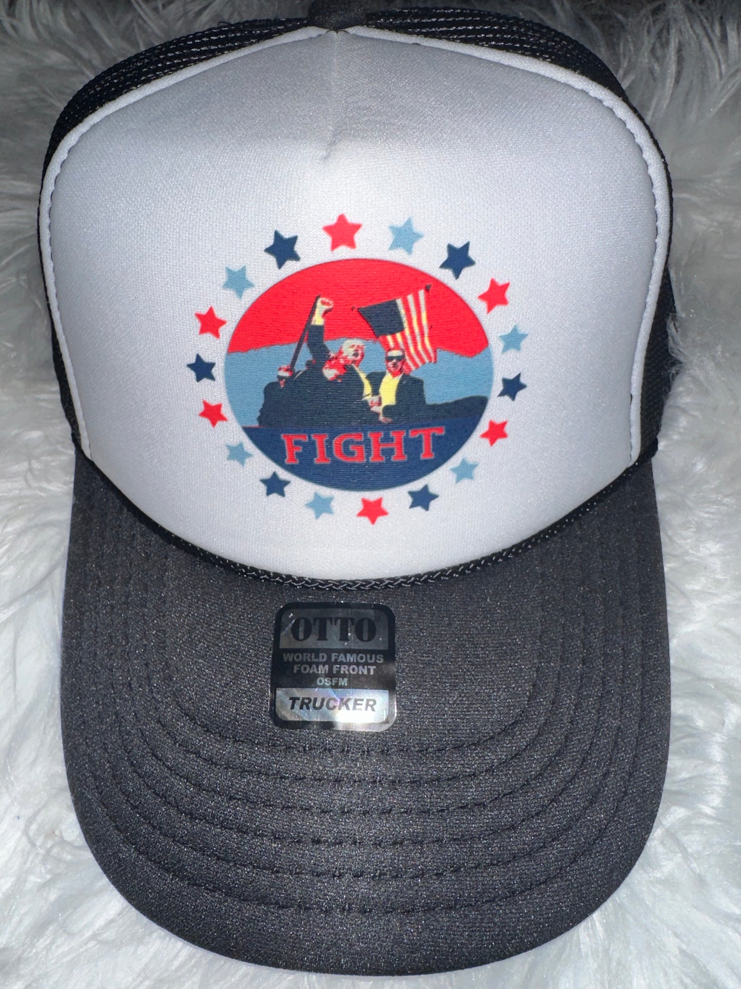 Fight Trump Trucker Hat