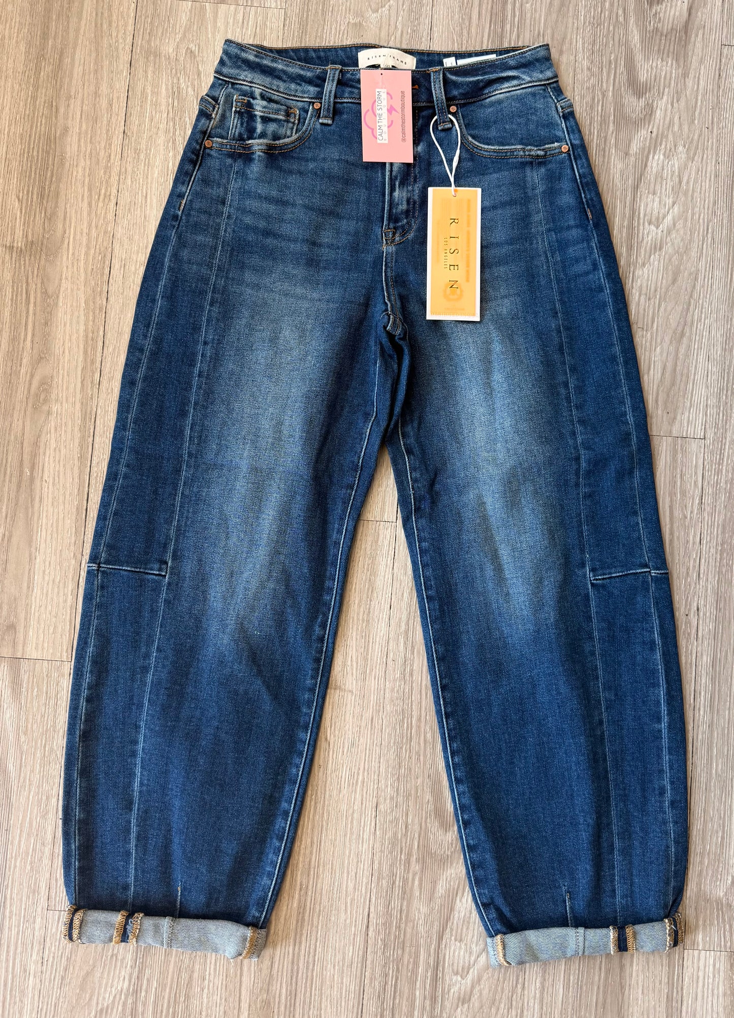 Risen Barrel Jeans