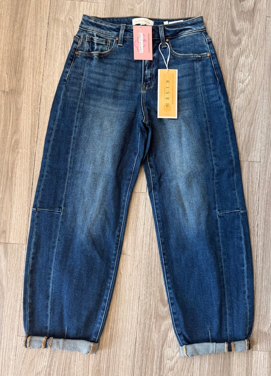 Risen Barrel Jeans