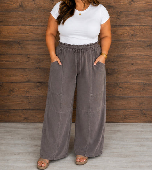 Curvy Espresso Pants