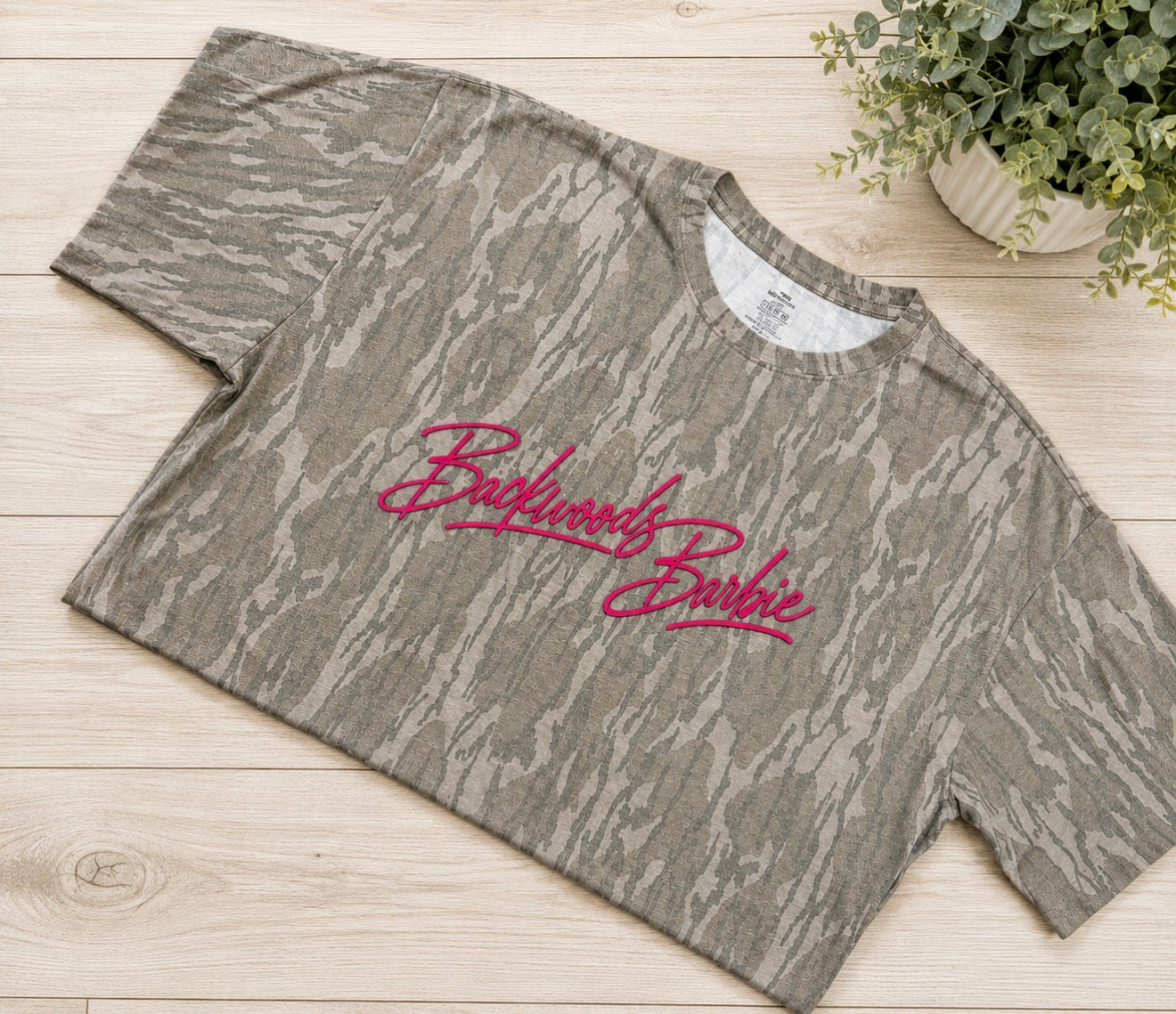 SUPPORT OAKLYN BALLINGER Backwoods Barbie Tee // MOSSY OAK