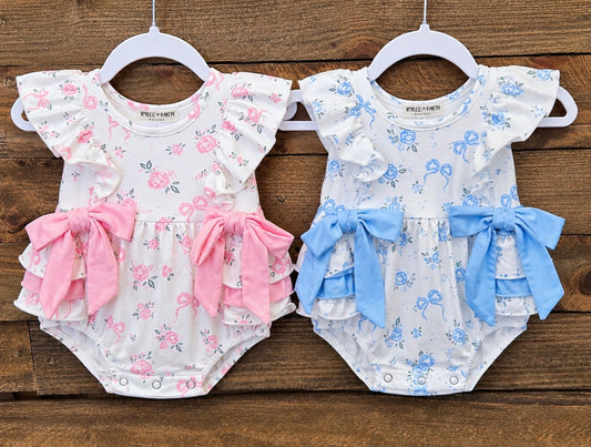 Baby Girls Flower Bubble