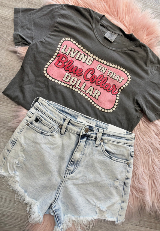 Blue Collar Dollar Marquee Tee