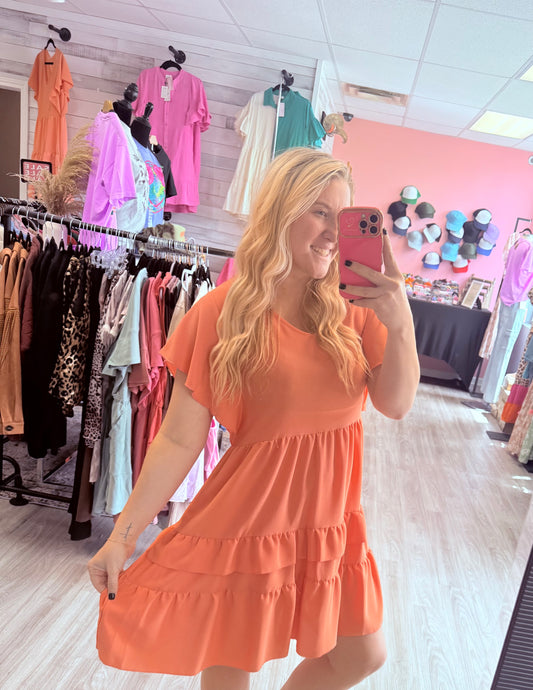 Peachy Dream Dress