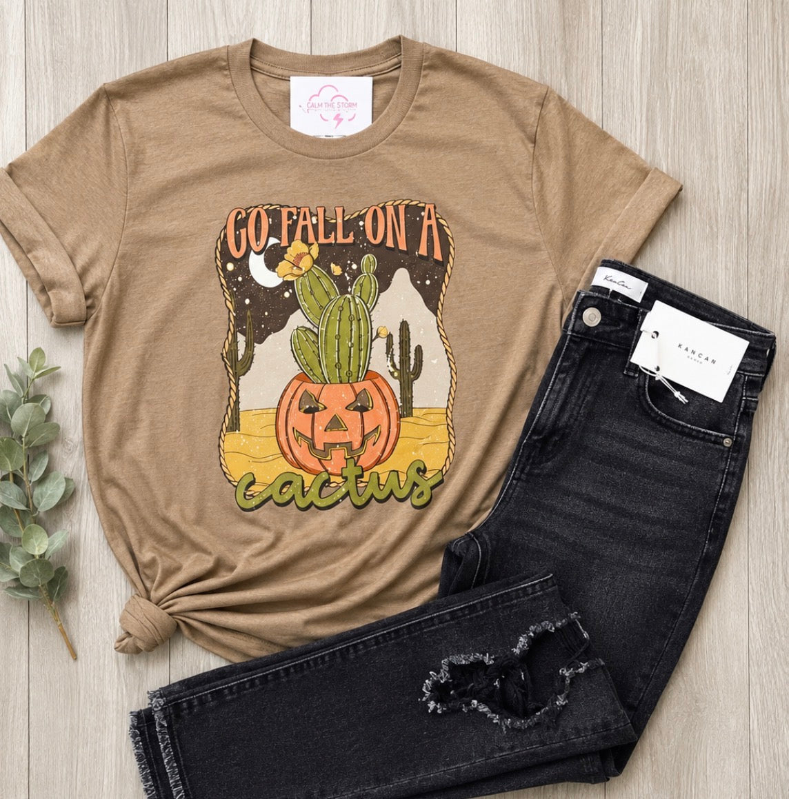 Go Fall on a Cactus Tee