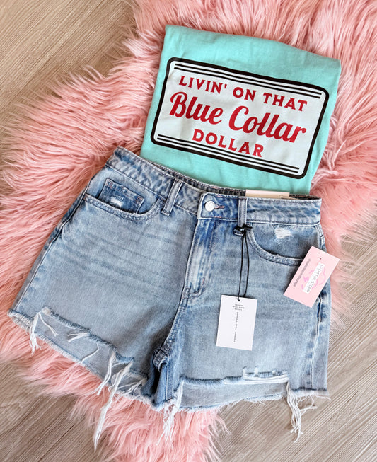 Livin' on that Blue Collar Dollar Tee