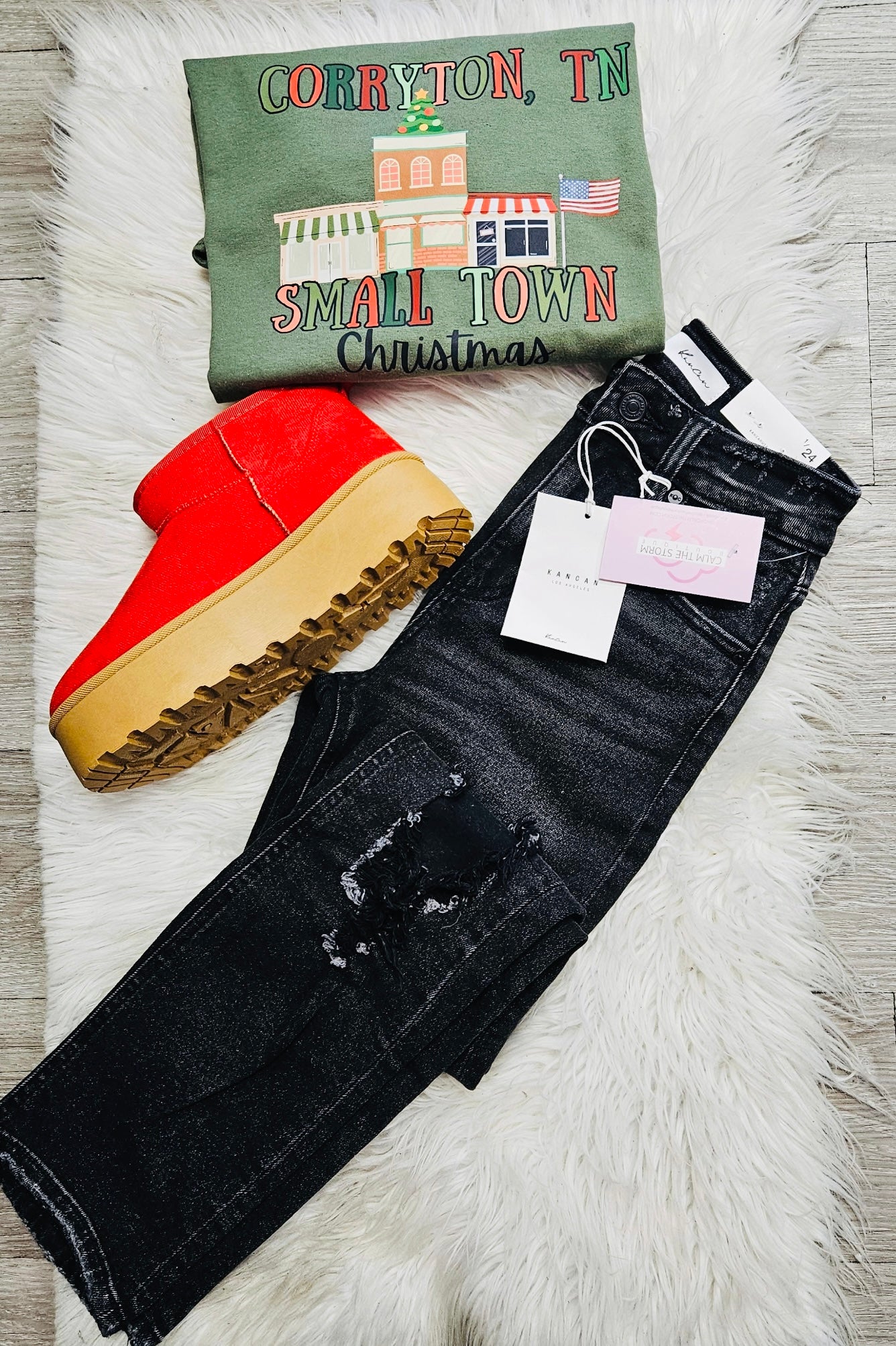 Small Town Christmas Tee