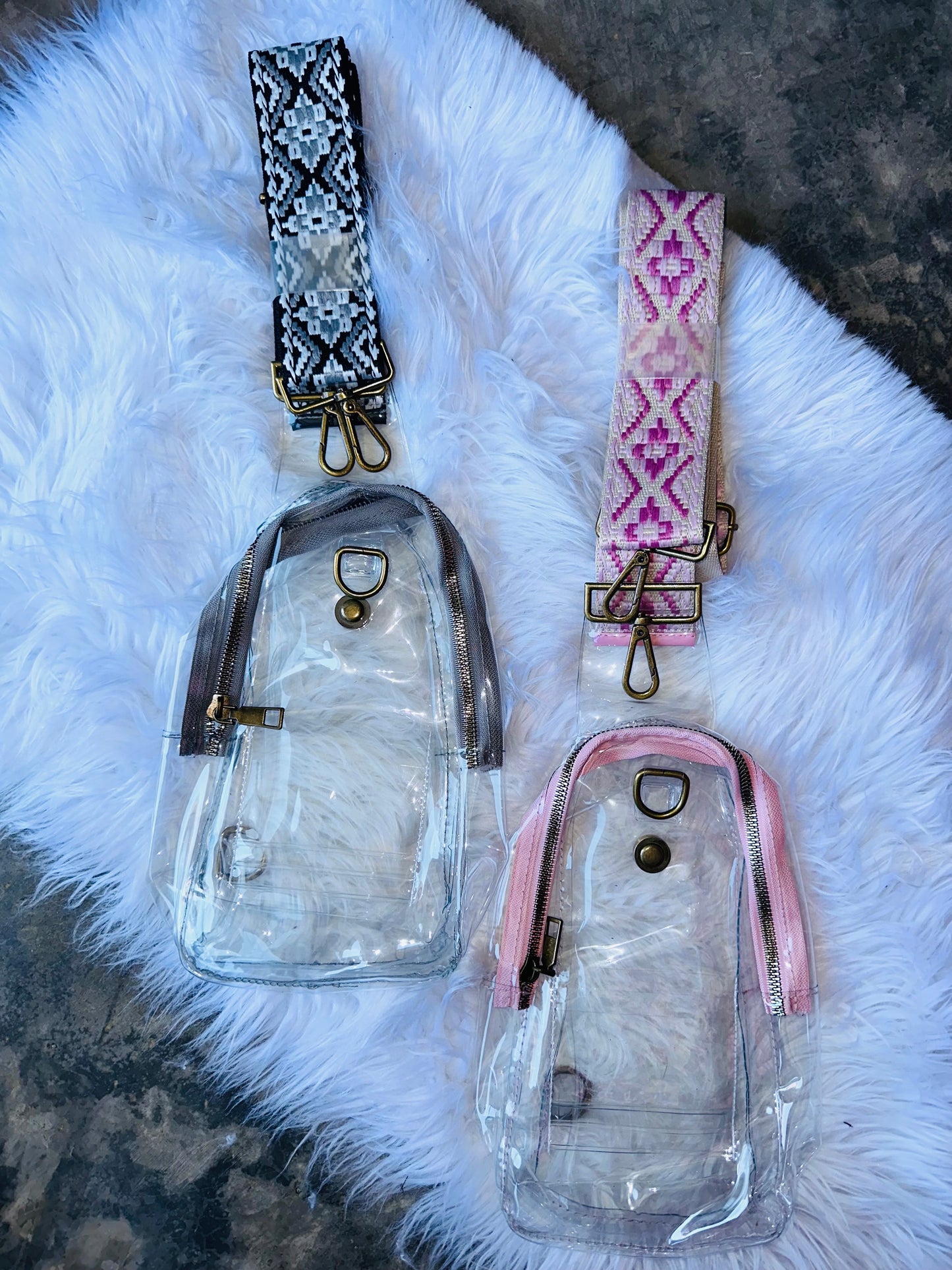 Clear Stadium Sling Bag