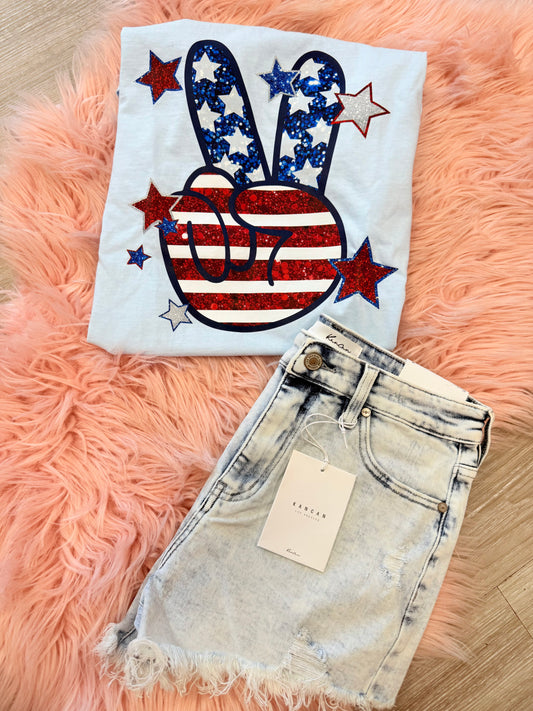 Peace USA tee