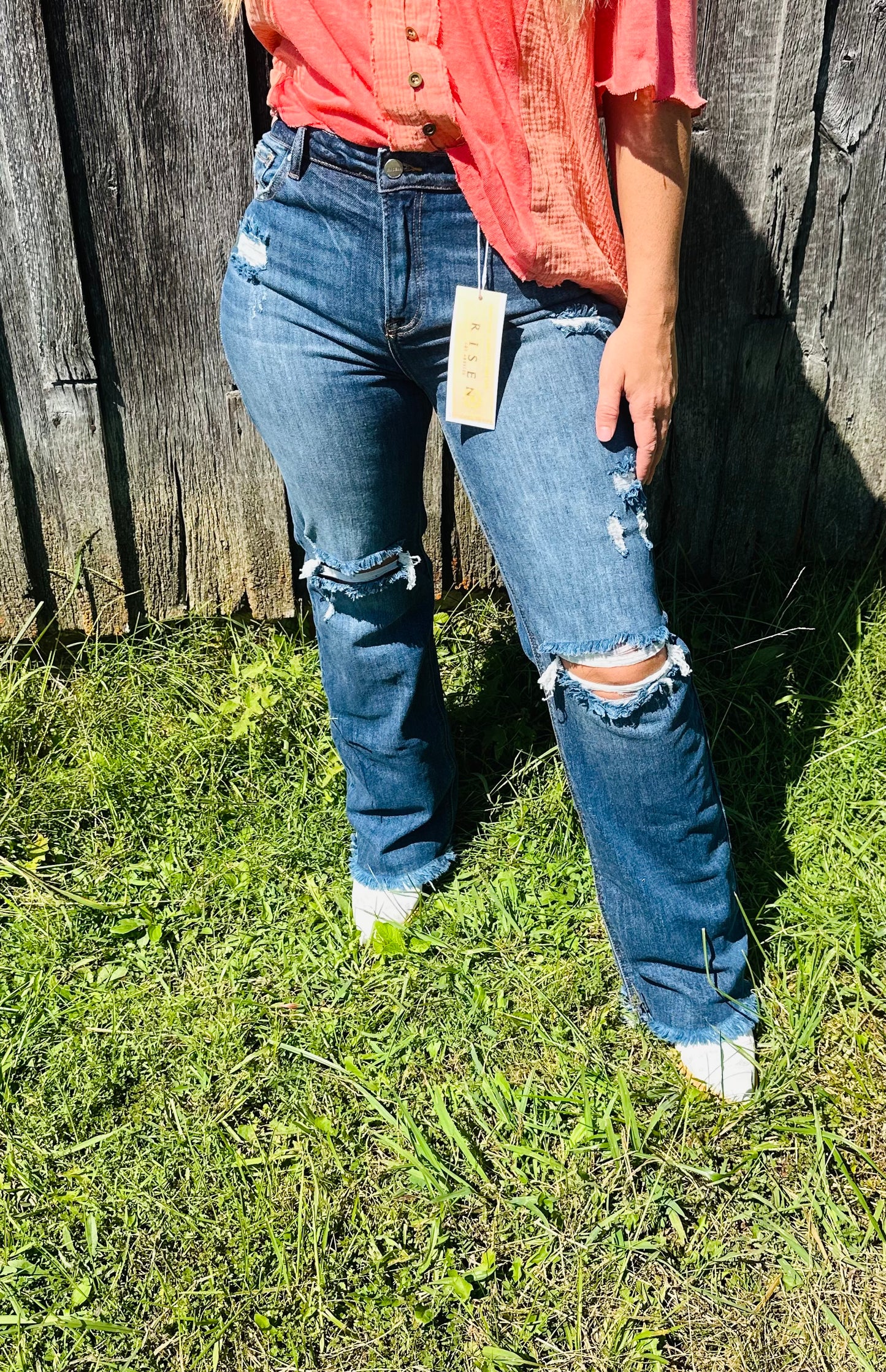 Mini Kick Flare Jeans