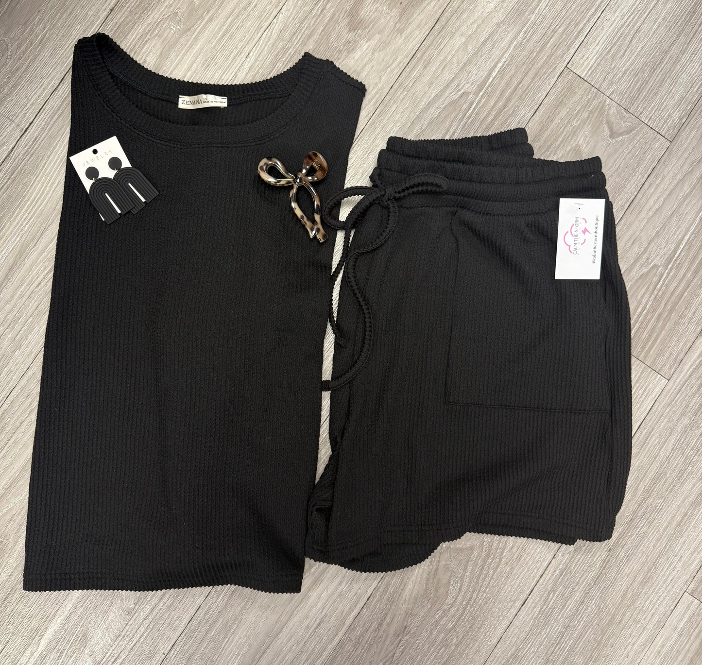 Curvy Ribbed Set