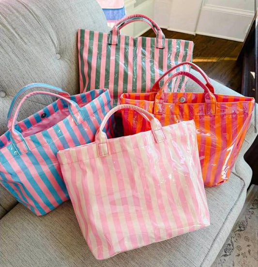 Viral Striped Tote
