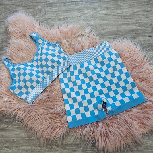 2pc Checkered Set