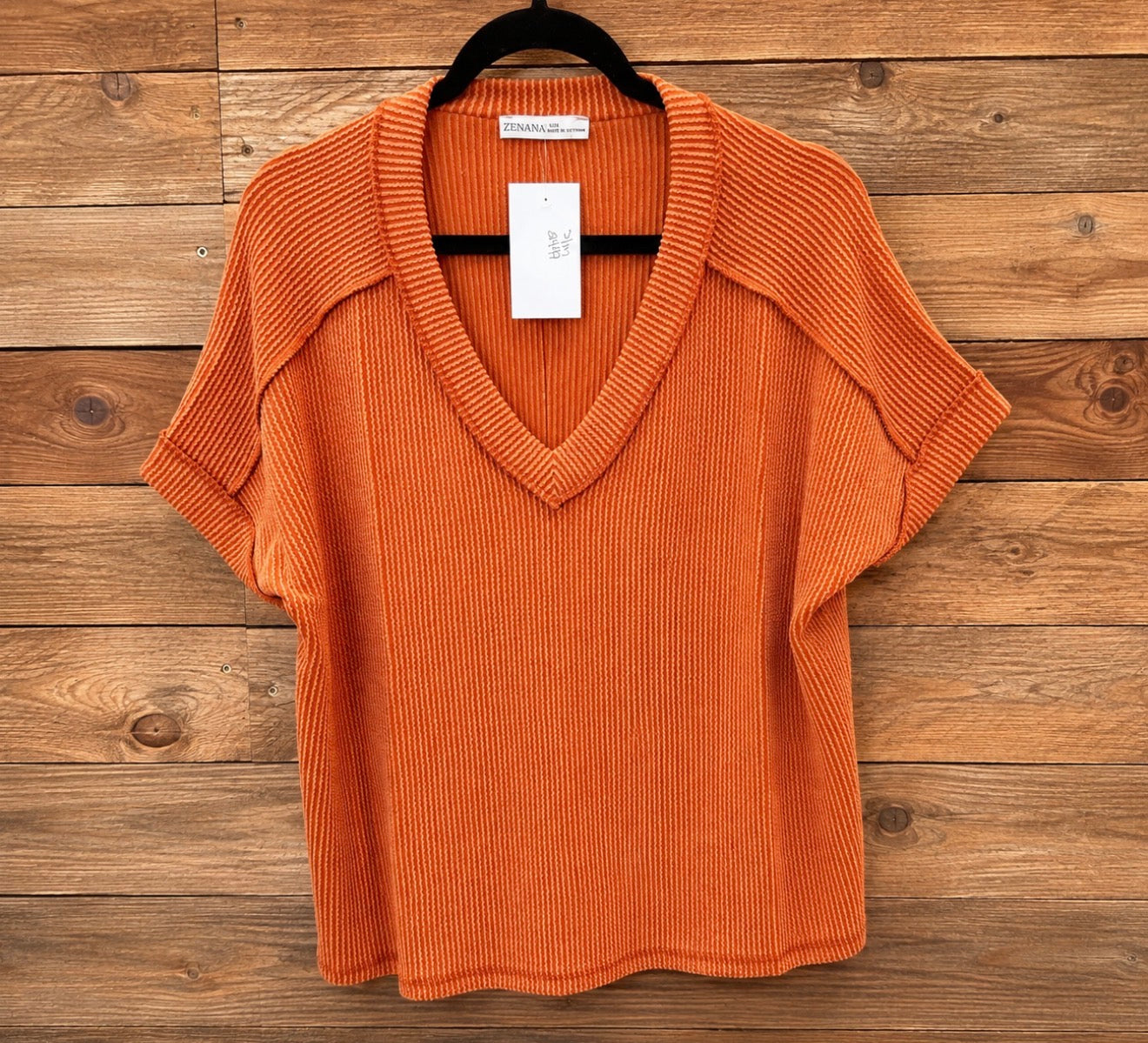 Basic Ribbed Top