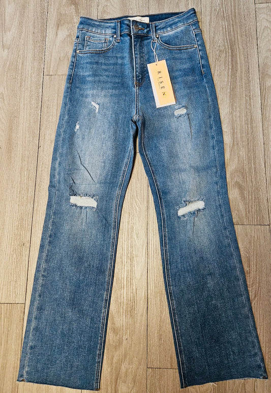 Risen Jayme Jeans - Crop Straight