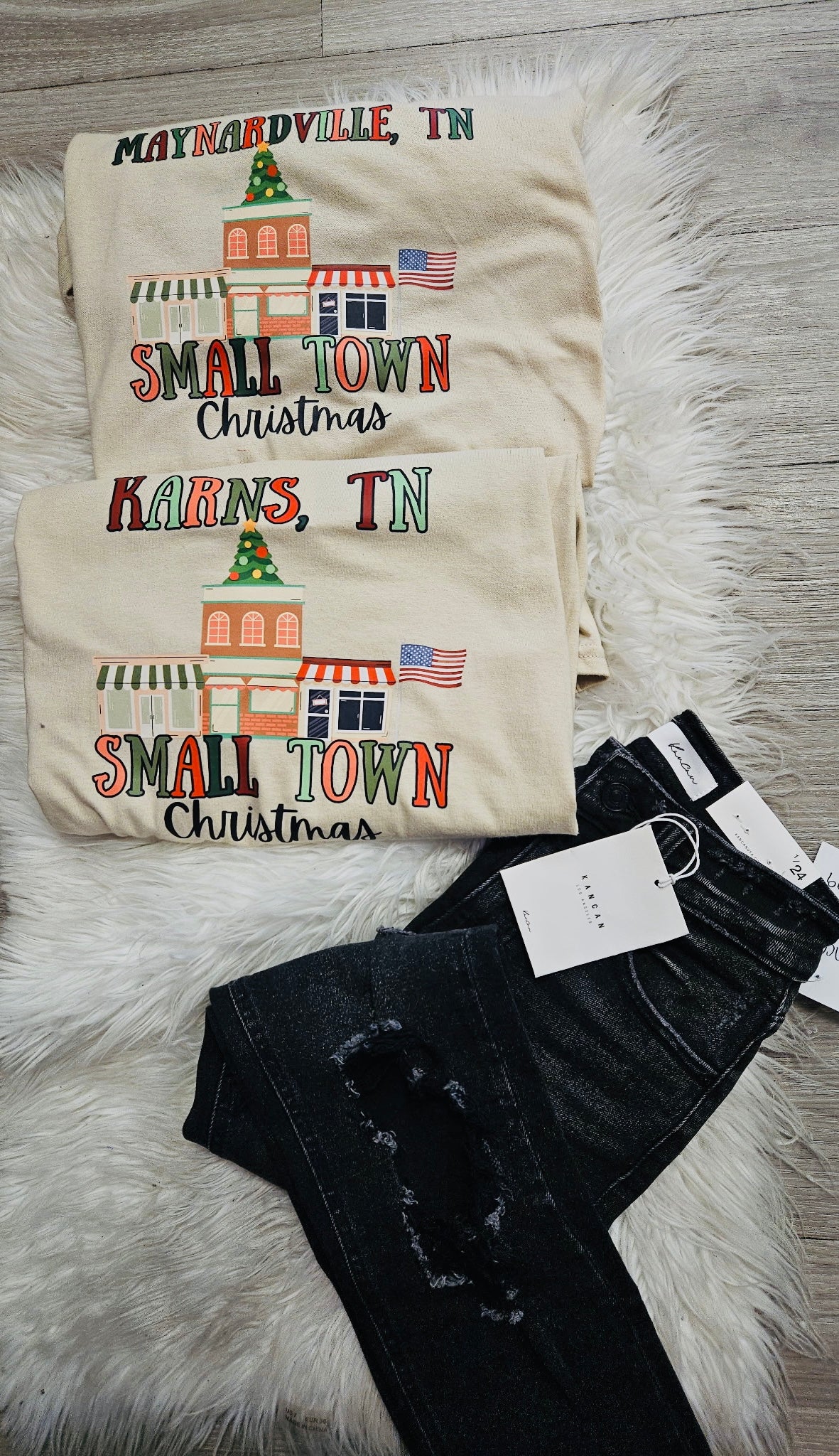 Small Town Christmas Tee