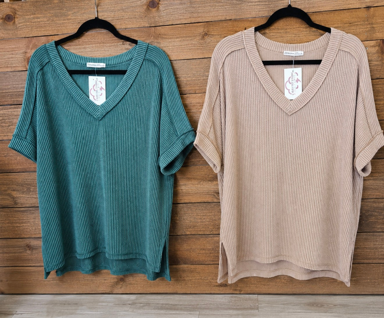 Curvy Ribbed Top